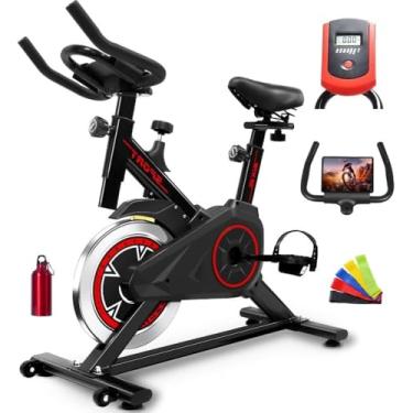 Imagem de Bicicleta Ergométrica Bike Academia Spinning Silenciosa Garrafinha Mini Bands