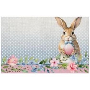 Imagem de Jogo Americano De Pascoa 48X31,5Cm C/2Und 531009 Belchior