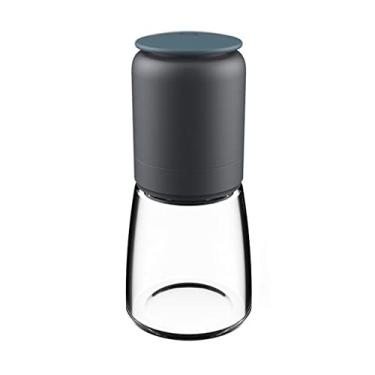 Imagem de Moedor manual de sal e pimenta Pulverizador Pote de Especiarias Frasco de Condimento Moedor de Pimenta Moedor de Grãos Pimenta Inoxidável (Cor: Black-JoJo's Bizarre Adventure1, Tamanho: 14,2 cm) (Azul