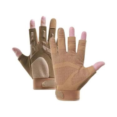 Imagem de Luvas Táticas Unissex Com Proteção Antiderrapante Para Escalada, Cicli