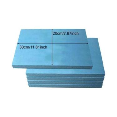 Imagem de Placa De Espuma De Alta Densidade Para Base De Diorama DIY 2,5 Peças M