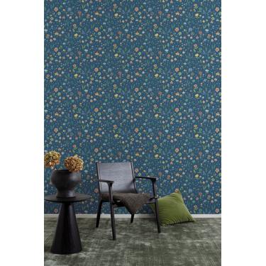 Imagem de Papel de Parede Maison Floral Colorido MN3507