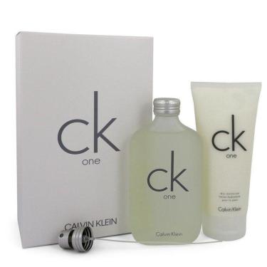 Imagem de Perfume Masculino Ck One Cx. Presente Calvin Klein 200 Ml Eau De Toilette + 200 Ml Hidratante Corporal