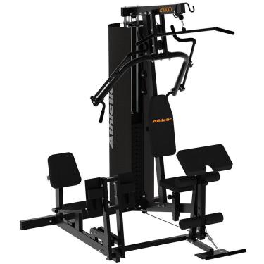 Imagem de Estação De Musculação Multifuncional Athletic 2100m 40+ Exercícios - Qualidade E Design Para Casa E Condomínio