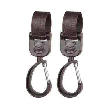 Imagem de Ganchos Giratórios 360 Graus Para Carrinho De Bebê, Organizador De Bol