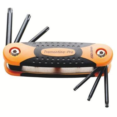 Imagem de Jogo chave torx t10 a t40 canivete 44451/207 tramontina