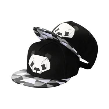 Imagem de Boné De Beisebol Masculino Ajustável Com Aba Reta, Estilo Hip-hop, Bor