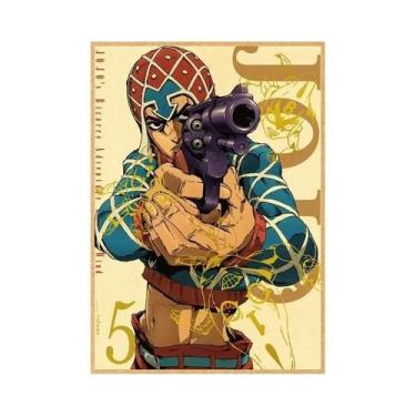 Imagem de Pôsteres Vintage JoJo 2025 Anime JoJo's Bizarre Adventure Arte De Pare
