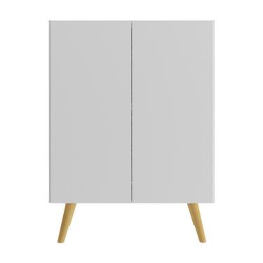 Imagem de Gabinete Banheiro 2 Portas Retrô 63cm Multimóveis