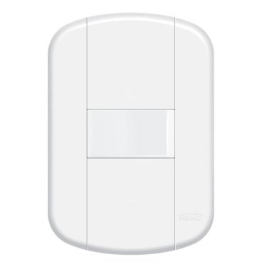 Imagem de Interruptor com Placa 4x2 Fame Simples 16 Ampères Blanc 111.3906.4 Fame Conjunto Interruptor Sim