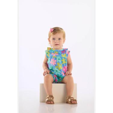 Imagem de Macaquinho Bebê em Algodão Floral Up Baby-Feminino