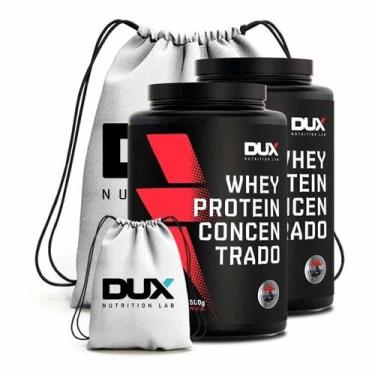 Imagem de Kit 2x Whey Protein Concentrado 900g + Mochila  - Dux Nutrition Lab (m