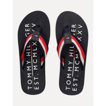 Imagem de Chinelo Tommy Hilfiger Masculino Simon 35D Azul Marinho-Masculino