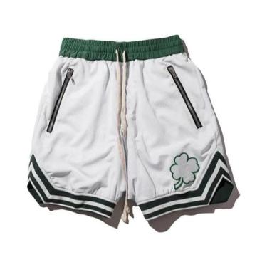 Imagem de Shorts Masculinos De Secagem Rápida Para Academia E Fitness, Ideais Pa