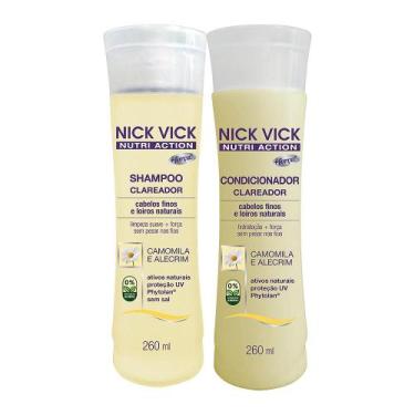 Imagem de Nick vick nutri clareador shampoo e condicionador - Nick & Vick