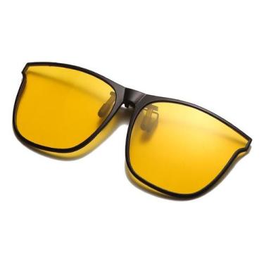Imagem de Clip On Óculos Solar Magnético Polarizado UV400 - VINKIN, Amarelo