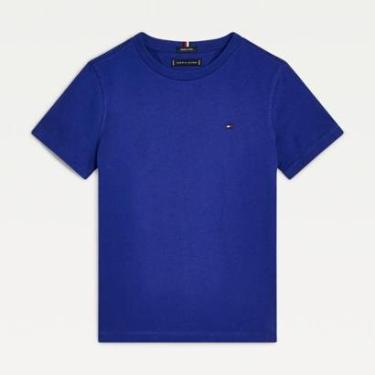 Imagem de Camiseta Infantil Gola Redonda Azul Royal Tommy Hilfiger-Masculino