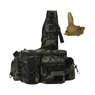 Imagem de Mochila De Pesca Com Mosca Para Homens, Bolsa De Armazenamento De Isca