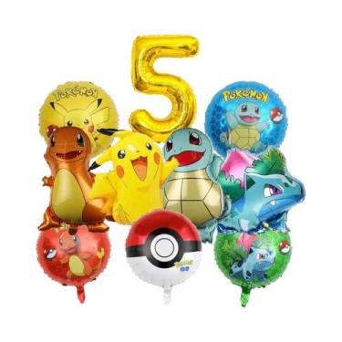 Imagem de Decoração De Festa De Aniversário Infantil, Conjunto De Balões De Dese