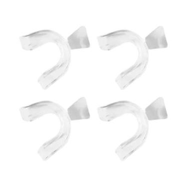 Imagem de Protetor Bucal Noturno Anti Ronco E Bruxismo 1 2 4 8 Peças - Auxiliar 