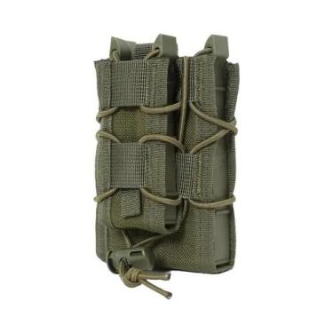 Imagem de Bolsa Dupla Para Carregadores 5.56 9mm Para AK AR M4 AR15, Coldre Moll