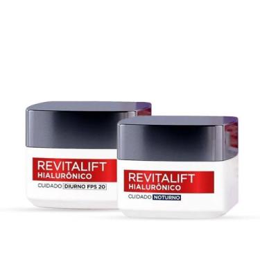 Imagem de Kit Revitalift Creme Anti-idade Loréal Hialurônico Diurno 49g + Revita