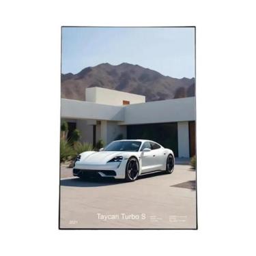 Imagem de Pôster De Carro Esportivo Luxuoso 911 GT3 RS, Impressão Em Tela Com Ro