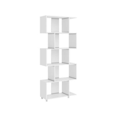 Imagem de Estante Regular 5 Nichos - Branco - Movelbento, Branco