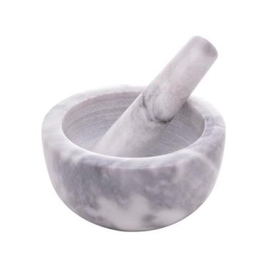 Imagem de Pilão com Socador Marin Marmore 12x6cm Lyor
