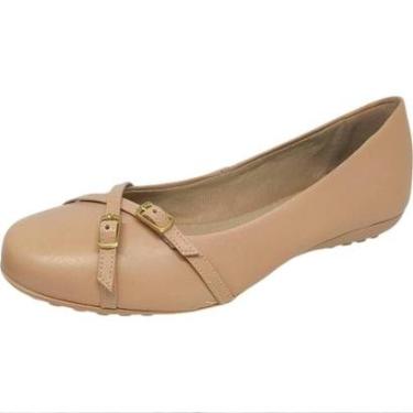 Imagem de Sapatilha Feminina Couro Elegante Conforto Detalhes Bottero-Feminino
