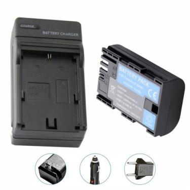 Imagem de Kit 1 Bateria MemoryTec LP-E6NH PRO + Carregador compatível com Canon 