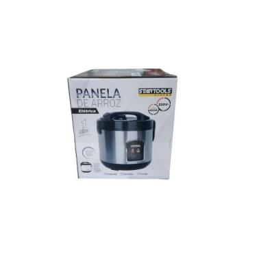 Imagem de Panela de Arroz Elétrica 1 Litro 220V - Preta - STARTOOLS, 220V