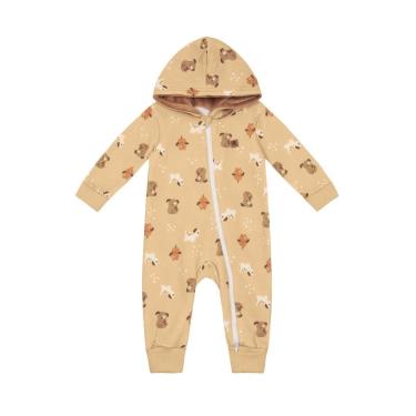 Imagem de Macacão bebê menino de cachorrinhos Brandili Baby-Unissex