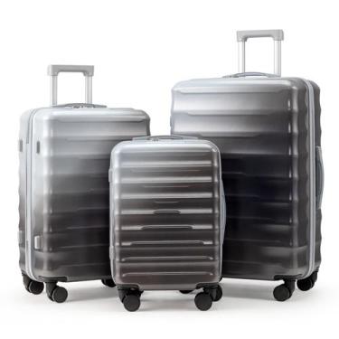 Imagem de Conjunto de Malas Karl Home 20" 24" 28" Cadeado TSA Spinner