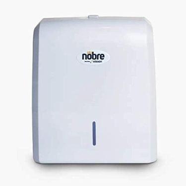 Imagem de Dispenser papel porta toalha 1/3d cinza/branco new classic - nobre 399