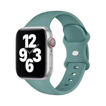Imagem de Pulseira De Silicone De 40mm 41mm 42mm 44mm 45mm Para Apple Watch Spor