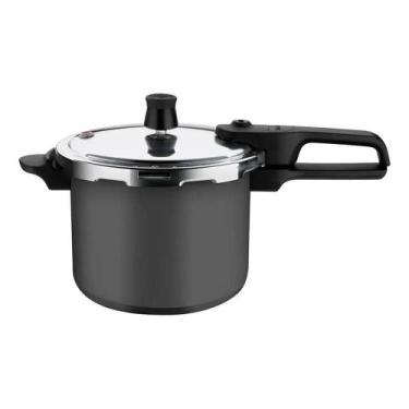Imagem de Panela de Pressão Segura 4,5 L - Tecnologia Turbo - Rochedo