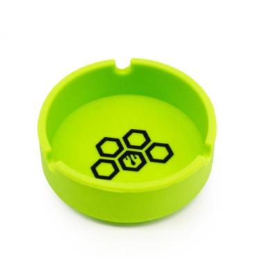 Imagem de Cinzeiro De Silicone Redondo - Grande - Cultura Dab, Verde