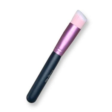 Imagem de Pincel Maquiagem Blush Bonly Lee Profissional Rosa - Portway