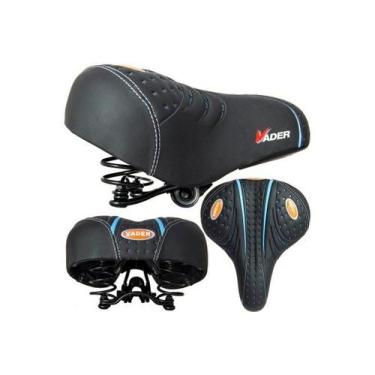 Imagem de Selim Conforto Gel - City Bike - 2 Molas Big - Vader (Preto)