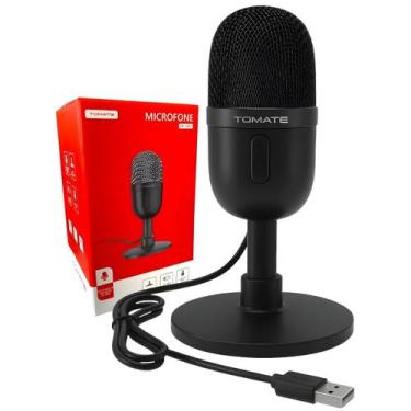 Imagem de Microfone USB de Mesa Tomate MT-1061 para Podcast Gamer Streaming YouT