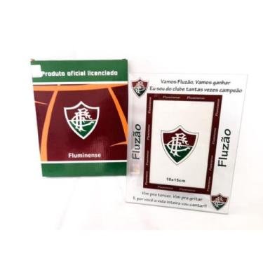 Imagem de Porta Retrato de aluminio 1 Foto 15X10cm Fluminense Produto Oficial Li