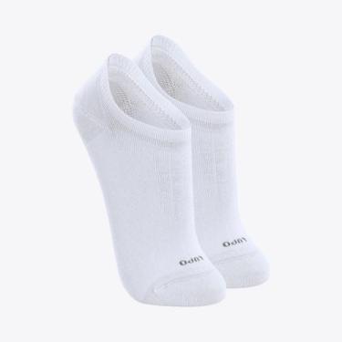 Imagem de Kit 12 Pares de Meias Lupo Sapatilha Masculina 03270-089, Branco, Cinz