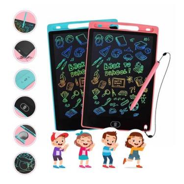 Imagem de Lousa Mágica Tela Lcd Tablet Infantil 12 polegadas  para Escrever e De