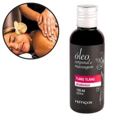 Imagem de Óleo de Massagem e Corporal 120ml Feitiços Aromáticos Ylang Ylan