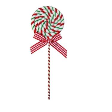 Imagem de Pick Galho Natalino Lollipop 41cm 1006691 1un Cromus - Rei Do Armarinh