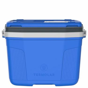Imagem de Caixa cooler térmica suv 32 litros termolar, Azul