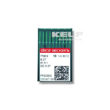 Imagem de Agulha de Costura B27 80-12 Ffg Overloque/Interloque Cx 10 - Grosbecke