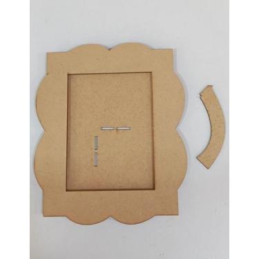 Imagem de Porta Retrato em Mdf Cru Kit 5un 10X15