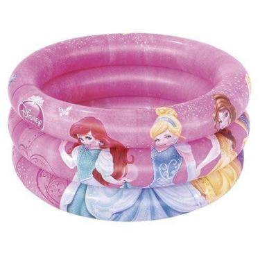 Imagem de Banheira Inflável Princesas 38 Litros Mor